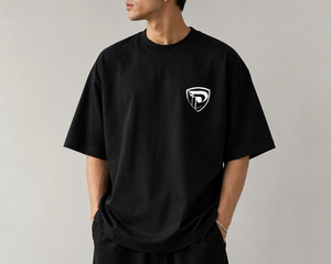 เสื้อยืดเดเมลาทรงปกติสำหรับผู้ชาย แขนสั้น คอกลม ผ้าถักเรียบ 100% ผ้าฝ้าย ไม่เป็นขุย ระบายอากาศได้ดี น้ำหนัก 180 กรัม - Product Image 4