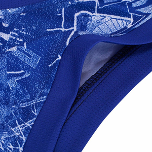 Ensembles d'uniformes de basketball imprimés à manches longues de haute qualité, couleur rouge, 100 % polyester, respirants et à séchage rapide - Product Image 4