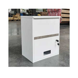 Buzón de Paquetería al por Mayor, Buzón de Correo para Jardín, Exterior, Inteligente, Moderno, Seguro, Grande, con Cerradura, Montado en la Pared, de Acero Inoxidable, Impermeable - Product Image 6