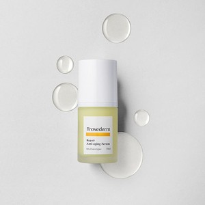 Flacon de sérum 30ml Troxederm Repair Anti-Aging Serum 30ml Fabriqué en Corée Liquide blanc Extrait botanique - Product Image 1