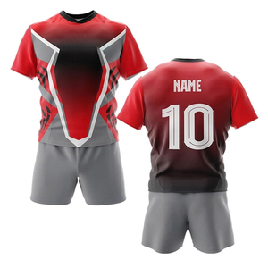 Conjunto de uniforme de rugby OEM totalmente personalizado para uso profesional, con logotipo y color personalizados, transpirable y cómodo. - Product Image 4