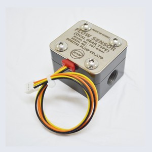 เครื่องวัดอัตราการไหลสำหรับน้ำมันดีเซล DIGITAL FLOW DGT-006AI เซ็นเซอร์วัดการไหลแบบโอวัลเกียร์ อลูมิเนียม PT 1/4 เกลียวใน - Product Image 4