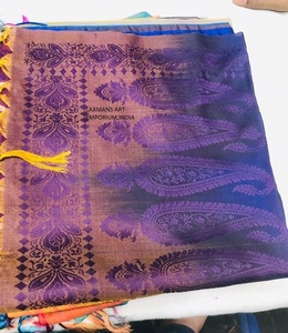 Designer Multi Coloured <b>Silk</b> Printed Scarves/Stoles With Fringes Wholesale Supplier From India - Product Image 4