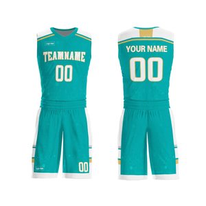 Uniformes de Baloncesto Personalizados para Adultos, Conjuntos Transpirables para Deportes de Verano, Ropa de Equipo Personalizada con Impresión Sublimada - Product Image 1