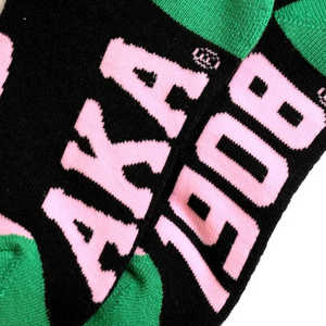 <b>Black</b> Green Pink Striped Crew <b>Socks</b> <b>Women</b> Cotton Blend Athletic Sports <b>Socks</b> Daily Wear Fashion Knitted Comfortable Soft Hosiery - Product Image 6