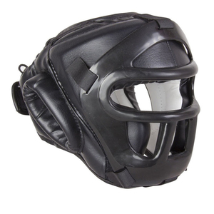 Casque de protection en cuir artificiel pour la boxe, conçu pour l'entraînement de MMA et de Muay Thai. - Product Image 5