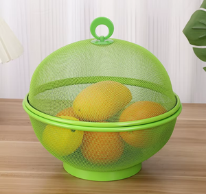 La estructura de la cesta de frutas de malla más vendida permite el flujo de aire desde todos los lados, mejorando la conservación general de los alimentos. - Product Image 1