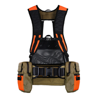 Gilet de chasse haut de gamme avec grandes poches pour gibier, gilet de terrain réglable, durable et respirant, équipement de tir extérieur pour chasseurs