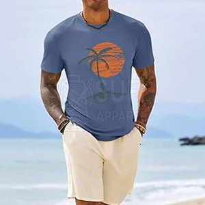 เสื้อยืดกราฟิกทรงทันสมัย ระบายอากาศได้ดี สวมใส่สบาย ผลิตจากวัสดุคุณภาพดีที่สุด - Product Image 5