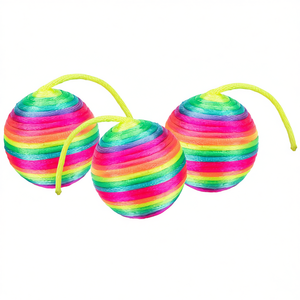 Juego de Pelotas de Tela con Sonido, 4 cm, Juguete Interactivo y de Movimiento para Mascotas - Product Image 2