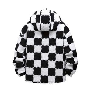 Jersey personalizable de alta calidad para hombre, chaqueta de Otoño Invierno, venta al por mayor, forro polar grueso con capucha, balancín para exteriores, cálido y cómodo - Product Image 2