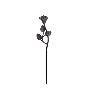 Piquets décoratifs en métal pour jardin, fleurs en fonte pour aménagement de parterres, piquets pour plantes pour pelouse, cour, allée et jardin fleuri - Product Image 3