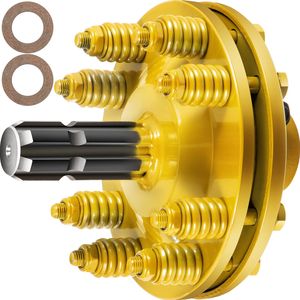 Nuova Frizione a Slittamento PTO da 1 3/8FT con 6 Estremità Scanalate in Acciaio Carburato, Frizione a Frizione Regolabile per Trattore - Product Image 1