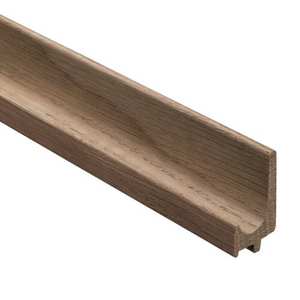 Poignée en aluminium grain de bois style Mid-Century, profil Sardana Série 1000 pour la décoration de chambres, salles de bain et bureaux à domicile, service de découpe - Product Image 1