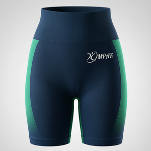 Shorts Deportivos de Yoga para Mujer, Cintura Alta Elástica, para Gimnasio, Levantamiento de Pesas, Transpirables, de Secado Rápido - Product Image 1