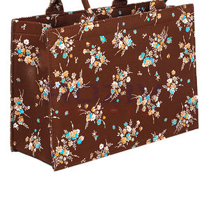 Sac fourre-tout en toile personnalisé pas cher avec logo, sac de shopping décontracté réutilisable en toile - Product Image 5