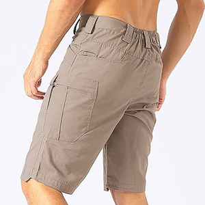 Pantalones Cortos Cargo Casuales para Hombre, Antiarrugas, Multibolsillos, Transpirables, de Secado Rápido, Ligeros, en Oferta a Precios Razonables - Product Image 4