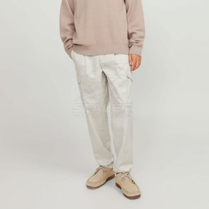 Comfortable Straight Casual <b>Cargo</b> Pant with Reinforced Stitching Breathable Eco-Friendly Practical Pockets for Daily <b>Work</b> Travel - Product Image 3