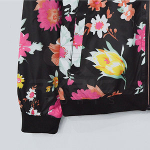 Ergonomic Fit Modern Expression Women Printing Varsity <b>Jackets</b> Relaxed Garment For Casual Fashion And Travel Styling - Product Image 5