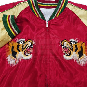 Chaqueta Sukajan de Moda Urbana para Invierno, Bordado Premium en la Parte Delantera, Tejido Transpirable Ecológico y Ligero, Ajuste Cómodo - Product Image 2