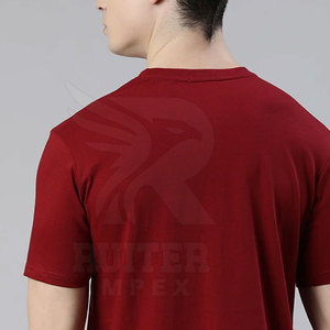 เสื้อยืดสกรีนลายตามสั่ง ผ้าฝ้ายระบายอากาศดี เสื้อผ้าลำลองใส่ได้ทุกวัน โรงงานผู้ผลิตเสื้อยืดสกรีนลายแบบ OEM - Product Image 5