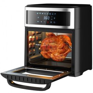 Forno Elettrico ad Aria da 13,7 Qt in Acciaio Inossidabile e Vetro con Touch Screen, 8 Programmi Preimpostati, per Interni/Esterni (Francese/Olandese) - Product Image 3