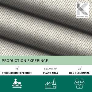 Fabricante Mayorista de Tela Tweed Pesada de 350 g/m², 97% Algodón, 3% Elastano, Teñida con Hilo, Tejido 3/1 Z, Elástica, Transpirable y Suave para Chinos - Product Image 5