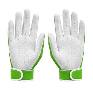 Gants de football américain vert et blanc, gants de sport de qualité supérieure, antidérapants, matière douce pour l'entraînement, la pratique et les matchs, pour hommes et femmes - Product Image 2