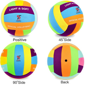 Ballon de volley SOLID INTERNATIONAL taille adulte 5, léger, flexible, en PU, avec matériaux recyclés, pour l'entraînement - Product Image 6