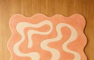 Alfombras de Lana Hechas a Mano con Diseño Personalizado, Alfombras Modernas de Lujo para Decoración del Hogar con Antideslizante - Product Image 2