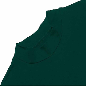 Nuevo diseño de camiseta de moda al por mayor para otoño e invierno, camiseta de manga larga con cuello alto y color sólido para hombre. - Product Image 4