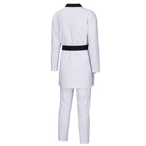 Tenue de taekwondo traditionnelle en coton lisse, uniforme d'entraînement d'arts martiaux, uniforme de taekwondo respirant - Product Image 6