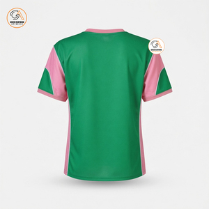 T-shirt à col rond en coton de qualité supérieure avec lettres grecques Alpha Kapa, T-shirts de sororité Alpha Kapa - Product Image 2