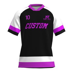 Ropa Deportiva Cómoda, Uniforme de Fútbol para Hombre, 100% Poliéster, Uniforme de Fútbol Personalizado para Hombre - Product Image 4