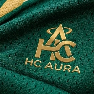 Ensemble d'uniformes de basketball unisexe les plus vendus, vert doré, sublimé, col en V, sans manches, anti-humidité, coupe athlétique, logo personnalisé - Product Image 6