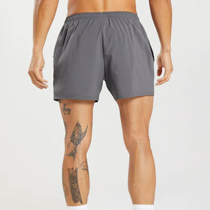 Shorts de sport pour hommes, taille élastique, décontractés, fitness, musculation, entraînement estival, séchage rapide, respirants, anti-UV, imperméables - Product Image 4