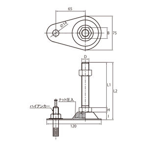 Pernos Industriales de Hierro de Alto Rendimiento Serie Anchor con Logotipo Personalizado, Rosca Métrica y Acabado de Cromato Trivalente - Product Image 3