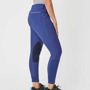 Nouvelles culottes d'équitation unisexes en Spandex/Polyester, taille haute, longueur intégrale, pour la maternité, leggings d'équitation, meilleure qualité - Product Image 6