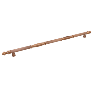 Aluminum Main <b>Door</b> Luxora Design Pull Handle PVD Gold <b>Matt</b> Rose Gold <b>Matt</b> <b>Black</b> Spindle Finial Entrance Hardware - Product Image 4