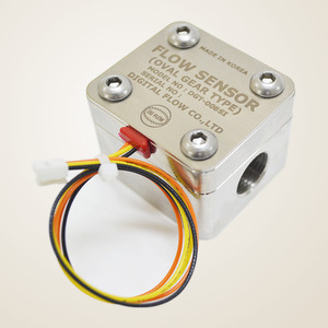 เซ็นเซอร์วัดการไหลแบบดิจิตอล DIGITAL FLOW 316L สแตนเลสสตีล PT 3/8 เกลียวใน DGT-008SI เซ็นเซอร์วัดการไหลแบบโอวัลเกียร์ - Product Image 6