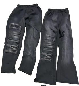 ที่กําหนดเองที่มีคุณภาพสูงซ้อนกางเกงวอร์มเหงื่อชุดที่กําหนดเองพัฟพิมพ์พืชยอดนิยมเสื้อฮู้ดและกางเกงวอร์มเปลวไฟชุดสําหรับผู้ชาย - Product Image 3