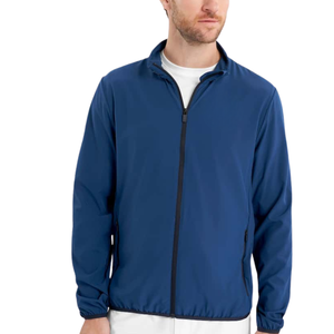 Chaqueta Cortavientos para Hombre con Dos Bolsillos, Cierre Completo, Capucha y Estilo Deportivo - Product Image 3