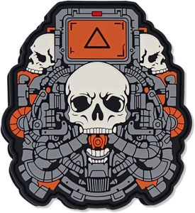 Parche de Goma PVC 3D Personalizable con Diseños de Corazón, Flor y Alfabeto para Logotipo de Marca, Equipo Táctico, Uso en Exteriores, Alta Calidad - Product Image 1