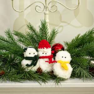 Ensemble de bonhomme de neige Anywool Moru Motif UNIQUEMENT - Product Image 6