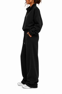 Custom Fitted Women Oversized Sports Sweatsuit Slim Fit Joggers and Hoodie Set for Woman Sport Hoodies Tracksuit - Product Image 3