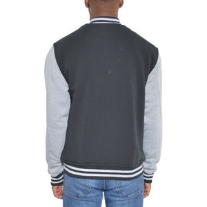 Veste matelassée unisexe à capuche style universitaire en polyester/coton avec imprimé photo, col mandarin, bouton unique, coupe-vent, décontractée, hiver, hip-hop - Product Image 5