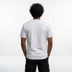 เสื้อยืดผู้ชายคอตตอนถัก 100% ทรงโอเวอร์ไซส์ สไตล์วินเทจ สตรีทแวร์ คอกลม แขนสั้น กันยับ เป็นมิตรกับสิ่งแวดล้อม สวมใส่สบาย - Product Image 2
