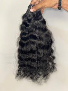 Vente en gros Extensions de cheveux humains bon marché alignées sur les cuticules vierges-Tissage de qualité Remy en lot de cheveux raides indiens bruts - Product Image 3