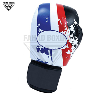 Crea tus propios guantes de boxeo de cuero PU de 8 oz, personalizados, de diseño impreso, populares, modernos y de última tendencia, para venta al por mayor. - Product Image 4