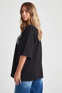 T-shirt surdimensionné imprimé New York - Product Image 6